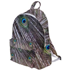 Peacock Feathers Pattern Colorful The Plain Backpack