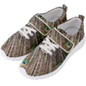 Peacock Feathers Pattern Colorful Men s Velcro Strap Shoes View2