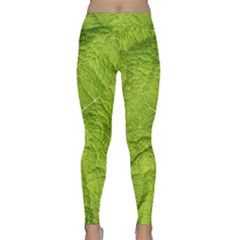 Structure Nature Texture Pattern Classic Yoga Leggings by Vaneshart