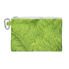 Structure Nature Texture Pattern Canvas Cosmetic Bag (large) by Vaneshart