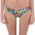 Animated Safari Animals Background Reversible Hipster Bikini Bottoms View3