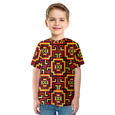 Abstract 47 Kids  Sport Mesh Tee by ArtworkByPatrick