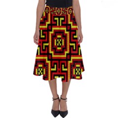 Abstract 47 Perfect Length Midi Skirt by ArtworkByPatrick