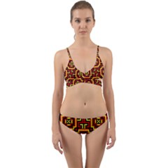 Abstract 47 Wrap Around Bikini Set by ArtworkByPatrick