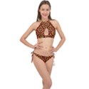 Abstract 47 Cross Front Halter Bikini Set View1