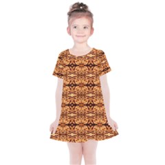 Abstract 48 Kids  Simple Cotton Dress by ArtworkByPatrick