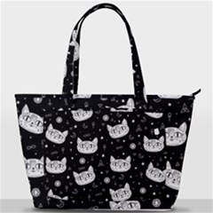 Gothic Cat Back Pocket Shoulder Bag 