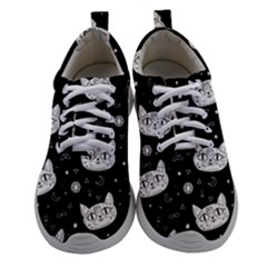 Gothic Cat Women Athletic Shoes