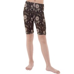 Wonderful Pattern With Dreamcatcher Kids  Mid Length Swim Shorts by FantasyWorld7