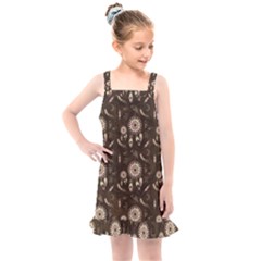 Wonderful Pattern With Dreamcatcher Kids  Overall Dress by FantasyWorld7