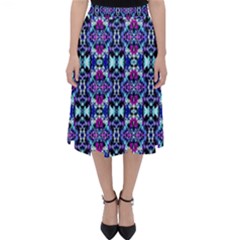 Abstract 49 Classic Midi Skirt by ArtworkByPatrick