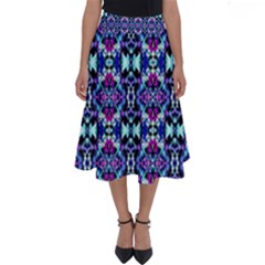 Abstract 49 Perfect Length Midi Skirt by ArtworkByPatrick