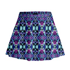 Abstract 49 Mini Flare Skirt by ArtworkByPatrick