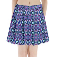 Abstract 49 Pleated Mini Skirt by ArtworkByPatrick