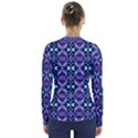 Abstract 49 V-Neck Long Sleeve Top View2