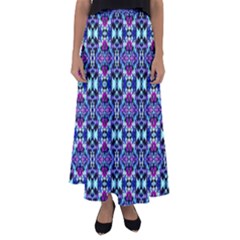 Abstract 49 Flared Maxi Skirt by ArtworkByPatrick