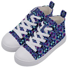 Abstract 49 Kids  Mid-top Canvas Sneakers by ArtworkByPatrick