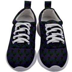 Black Rose Blue Kids Athletic Shoes