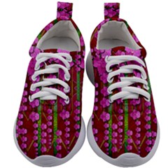 Jungle Flowers In The Orchid Jungle Ornate Kids Athletic Shoes