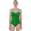 Black Rose Green Sweetheart Tankini Set View1