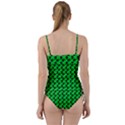 Black Rose Green Sweetheart Tankini Set View2