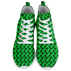 Black Rose Green Men s Lightweight High Top Sneakers