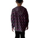 Black Rose Mauve Kids  Hooded Windbreaker View2