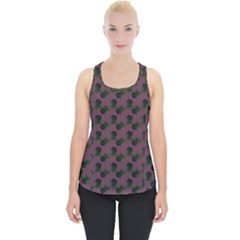 Black Rose Mauve Piece Up Tank Top by snowwhitegirl