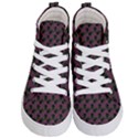 Black Rose Mauve Kids  Hi-Top Skate Sneakers View1