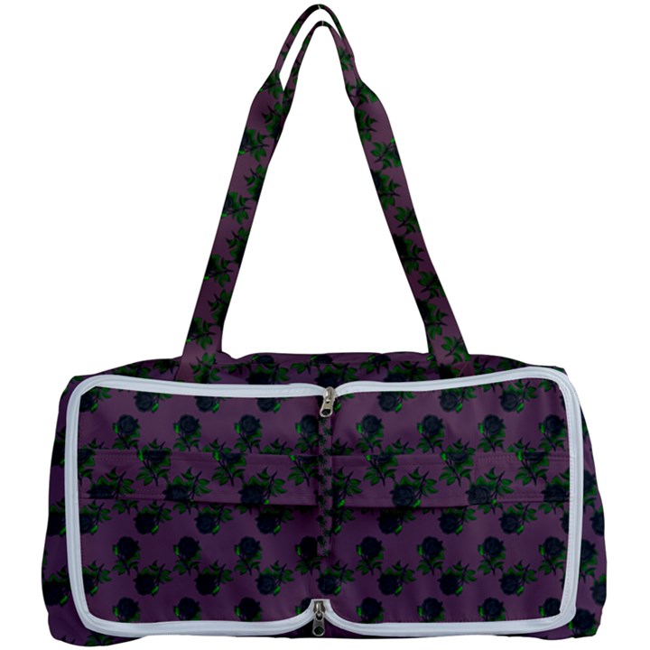 Black Rose Mauve Multi Function Bag