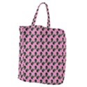 Black Rose Light Pink Giant Grocery Tote View2