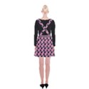 Black Rose Light Pink Suspender Skater Skirt View2