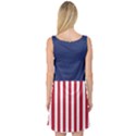 Betsy Ross flag USA America United States 1777 Thirteen Colonies vertical Sleeveless Satin Nightdress View2