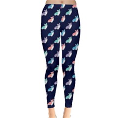 Colorful Welsh Corgi Dog Leggings 