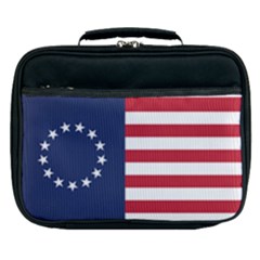 Betsy Ross Flag Usa America United States 1777 Thirteen Colonies Vertical Lunch Bag by snek