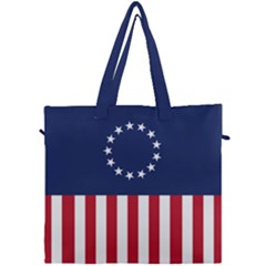 Betsy Ross Flag Usa America United States 1777 Thirteen Colonies Vertical Canvas Travel Bag by snek