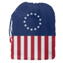 Betsy Ross flag USA America United States 1777 Thirteen Colonies vertical Drawstring Pouch (3XL) View2