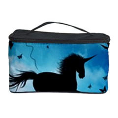 Wonderful Unicorn Silhouette In The Night Cosmetic Storage by FantasyWorld7