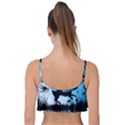 Wonderful Unicorn Silhouette In The Night Frill Bikini Top View2