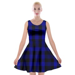 Zappwaits Velvet Skater Dress by zappwaits