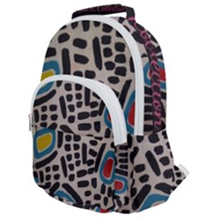 Edm By Traci K Rounded Multi Pocket Backpack