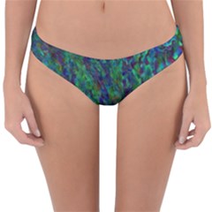 Essence Of A Peacock Reversible Hipster Bikini Bottoms by bloomingvinedesign