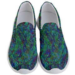 Essence Of A Peacock Men s Lightweight Slip Ons by bloomingvinedesign