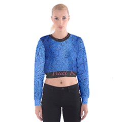 Fashion Week Runway Exclusive Design By Traci K Cropped Sweatshirt by tracikcollection