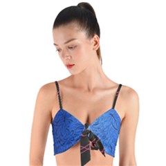 Fashion Week Runway Exclusive Design By Traci K Woven Tie Front Bralet by tracikcollection