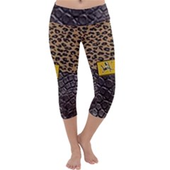 Cougar By Traci K Capri Yoga Leggings by tracikcollection