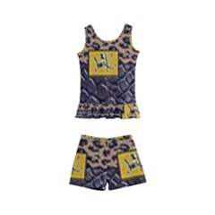 Cougar By Traci K Kids  Boyleg Swimsuit by tracikcollection