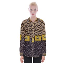 Cougar By Traci K Womens Long Sleeve Shirt