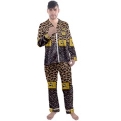 Cougar By Traci K Men s Satin Pajamas Long Pants Set