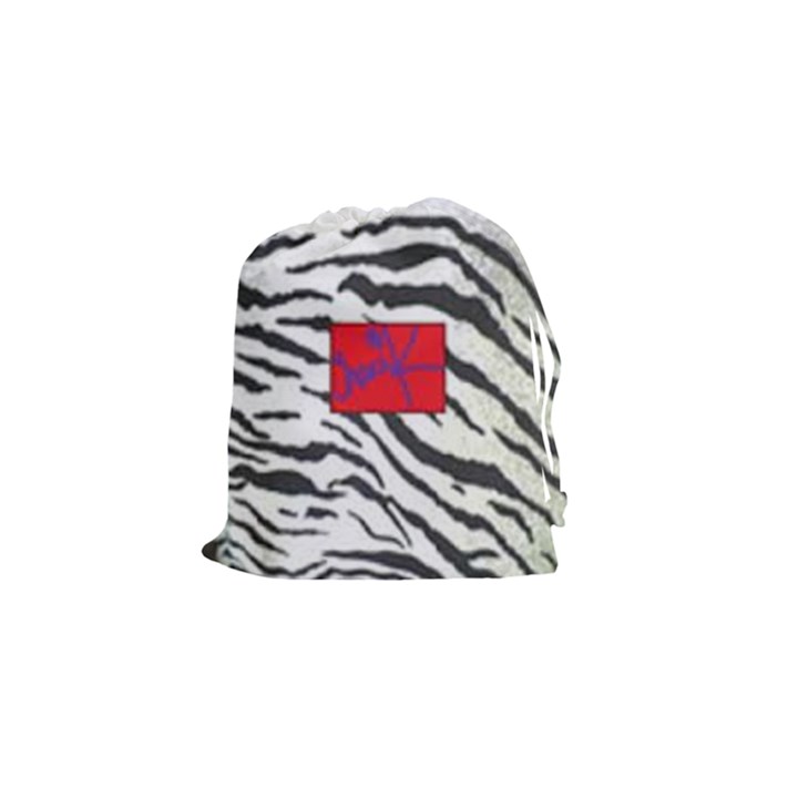 Striped by Traci K Drawstring Pouch (Small)